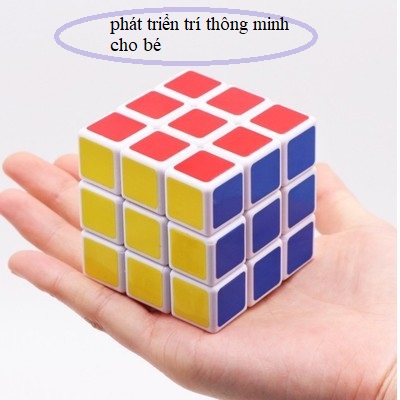 Trò chơi, đồ chơi Rubik trí tuệ ,trí thông minh,đồ chơi cho bé, trẻ em  size lớn 5,8x5,8x5,8cm