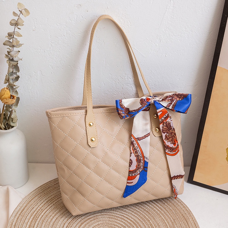 Túi Xách Tote Vải Lụa Cỡ Lớn Thêu Họa Tiết Dễ Phối Đồ Thời Trang Cho Nữ
