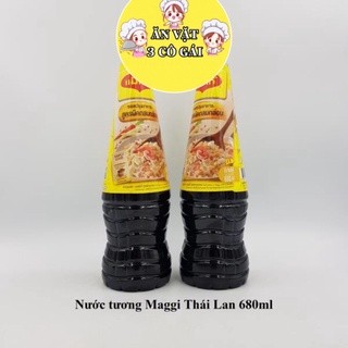 Nước tương maggi đậu nành đậm đà thái lan 680ml