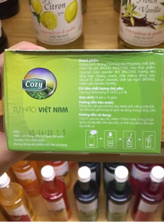Trà Cozy Hòa Tan Chanh
