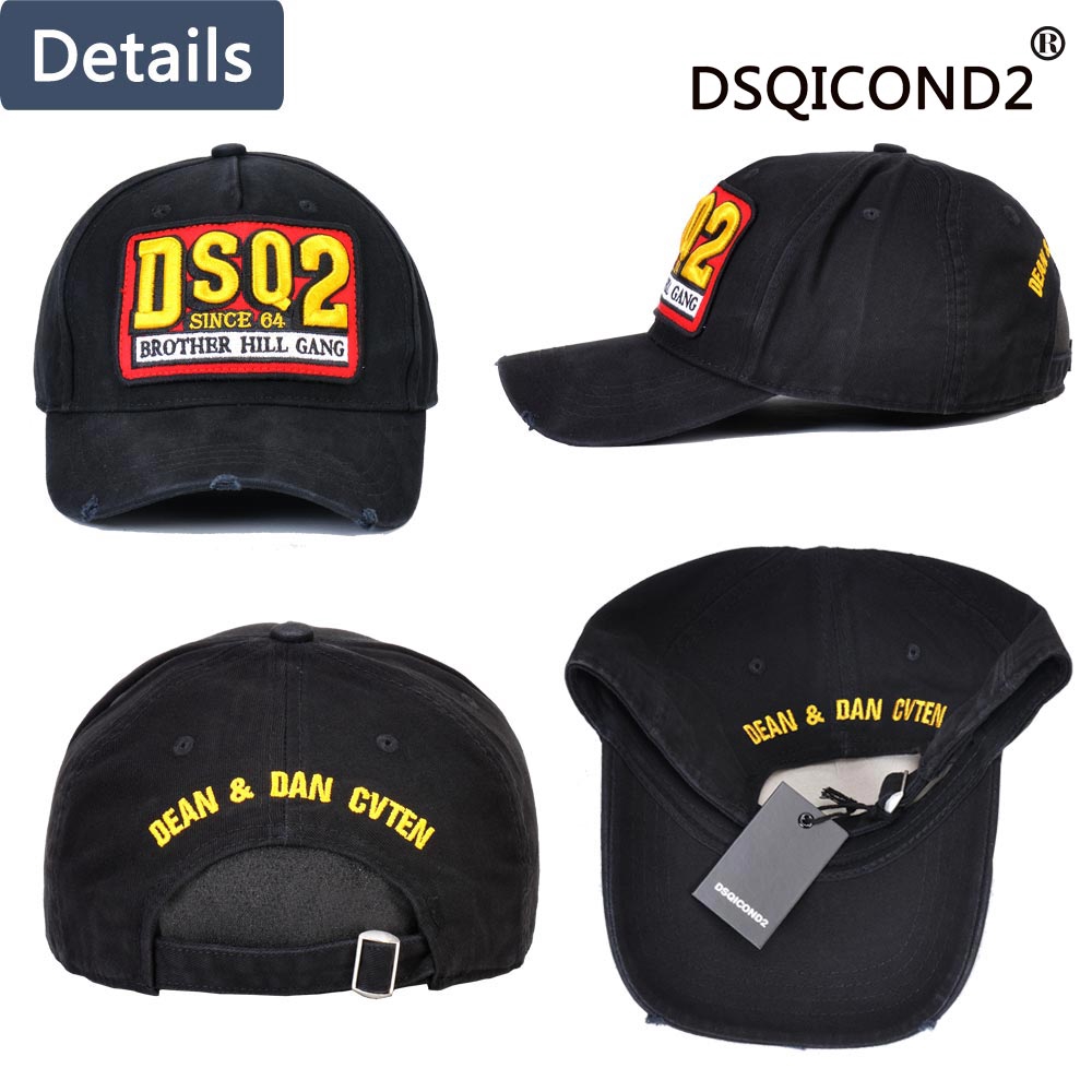 Mũ Lưỡi Trai Unisex Thêu Chữ Dsquared2