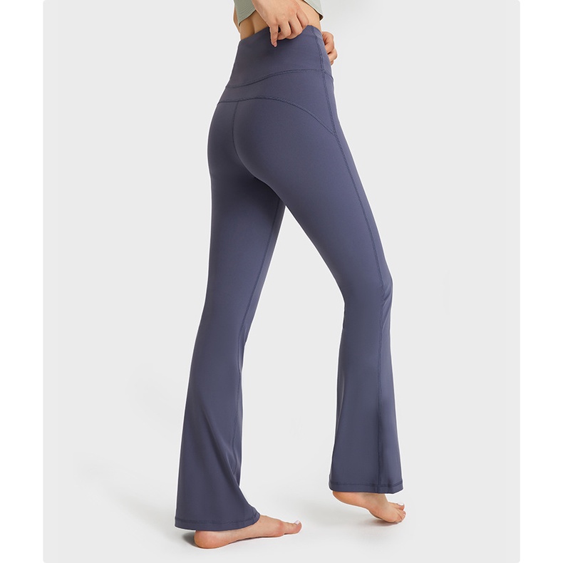 Quần tập thể thao Lululemon Super-High Groove Flared Pant - Quần tập Yoga ống loe Lulu không logo