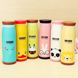 Bình giữ nhiệt hình thú kute 500ml bán cho vui