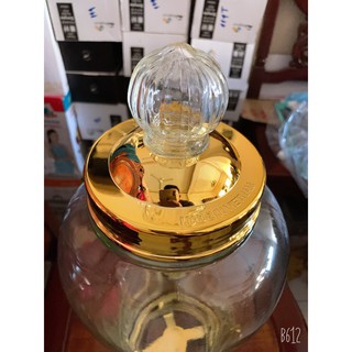 Bình thủy tinh ngâm sâm, đinh lăng, hoa quả 5L