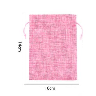 Túi vải bố có dây rút nhỏ xinh đựng hoa khô, cà phê, hoa thơm, trang trí tiệc cưới phụ kiện thời trang - moonlight