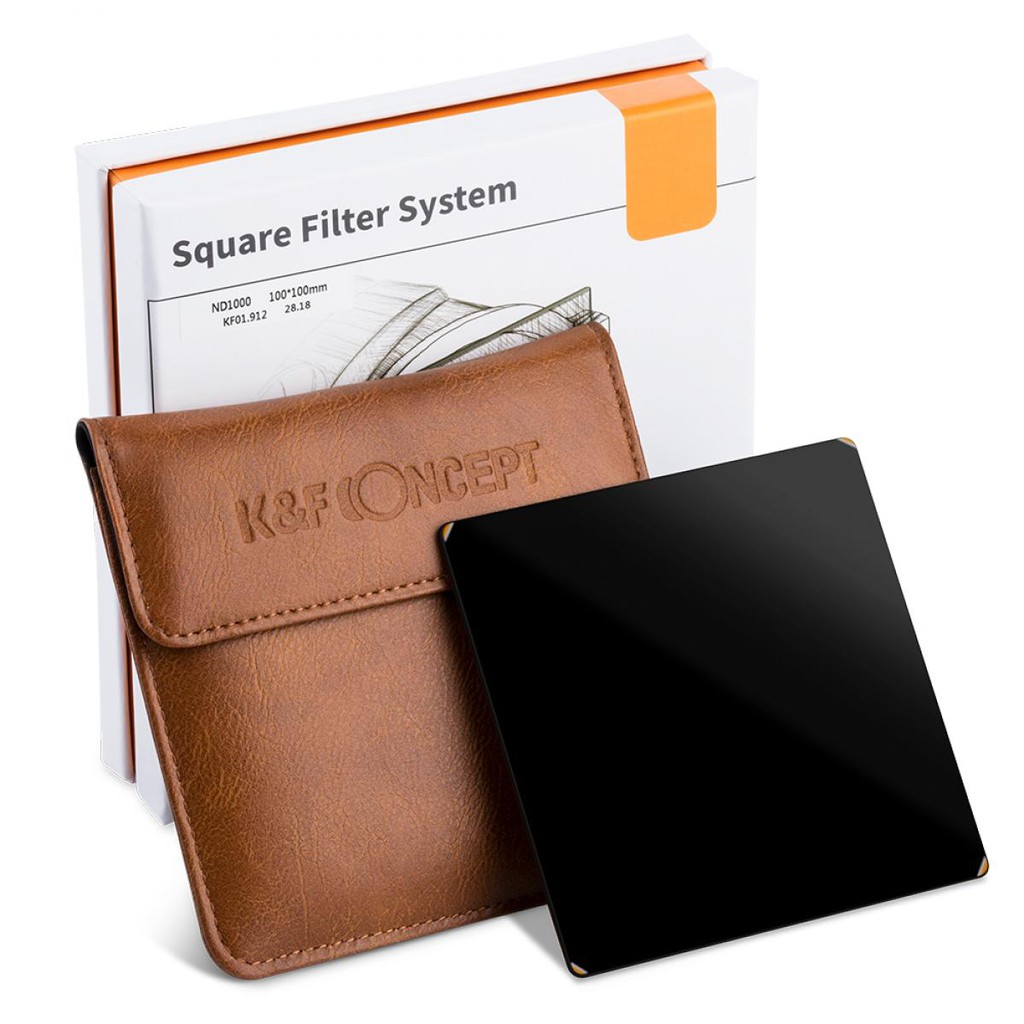 Kính lọc K&F Concept 100x100 ND1000 10 f-stop