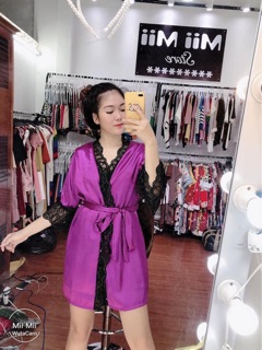 Áo choàng phi lụa
