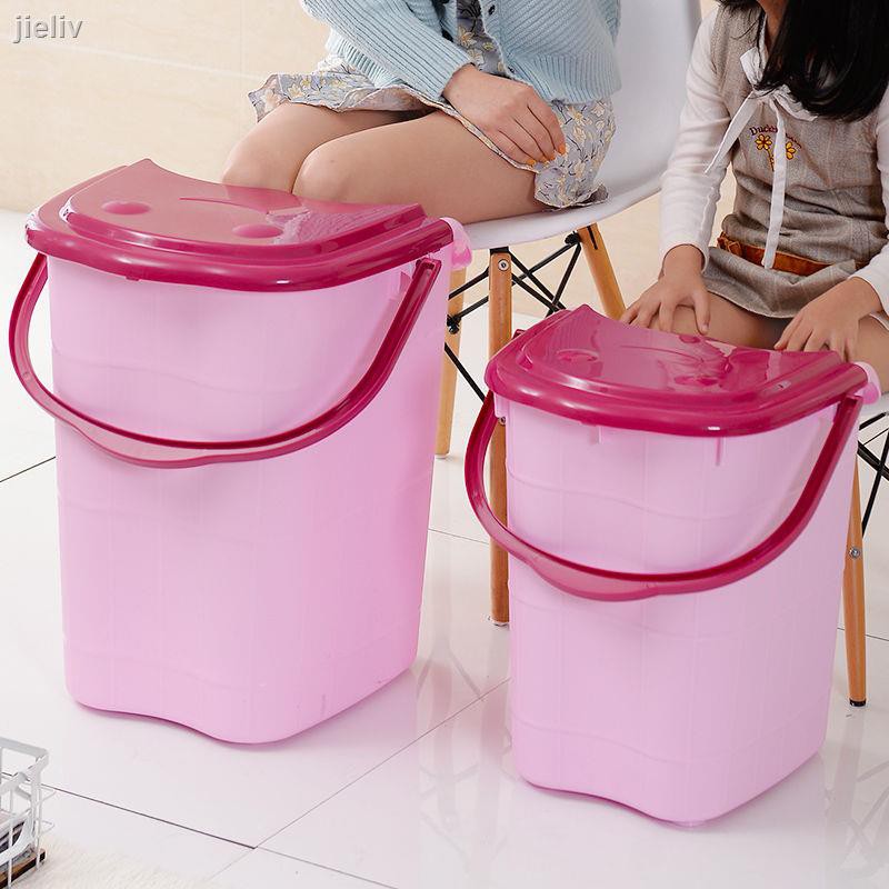 Thùng Nhựa Ngâm Chân Có Nắp Đậy Tiện Dụng | BigBuy360 - bigbuy360.vn