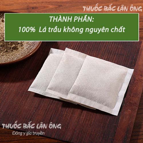 Trà trầu không thảo mộc xông rửa vùng kín, ngăn ngừa nấm, mẩn ngứa - Thuốc Bắc Lãn Ông