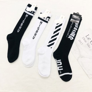 ( Vớ tất ) OFF WHITE - THRASHER - MISBHV size dài