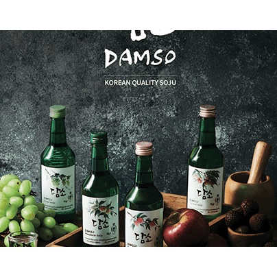 Nước trái cây lên men DAMSO hàn Quốc Nhập Khẩu Đủ vị 360ml - Sỉ inbox