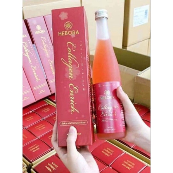 Nước uông đẹp da Hebora collagen enrich(Xuất xứ :Nhật Bản)