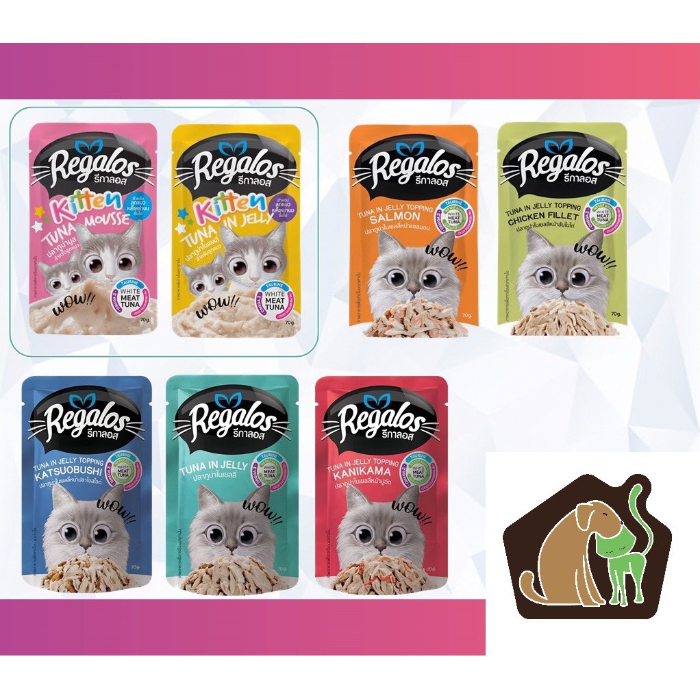 6 gói pate Regalos cho mèo