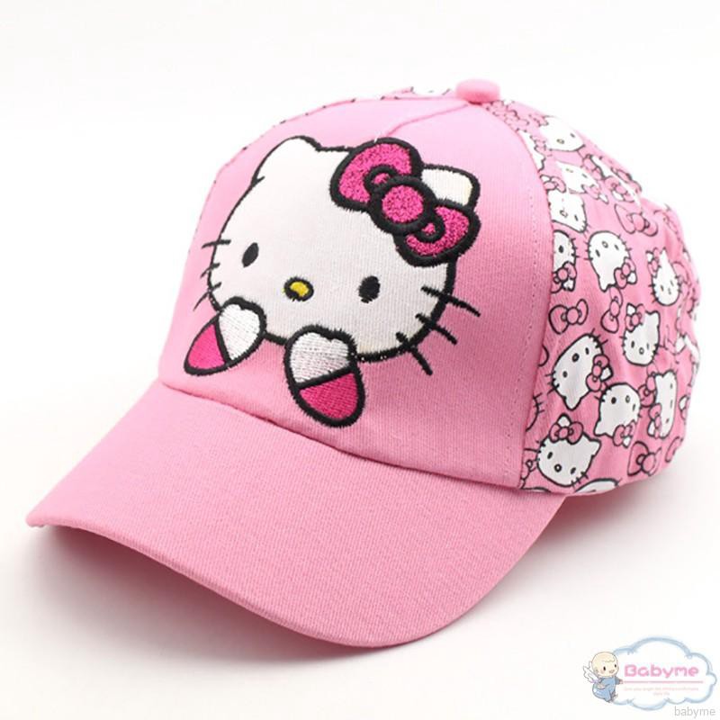 Mũ lưỡi trai hình mèo Hello Kitty cho bé