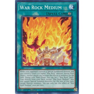 Thẻ Bài Yugioh War Rock Medium - DIFO-EN065 - Common 1st Edition