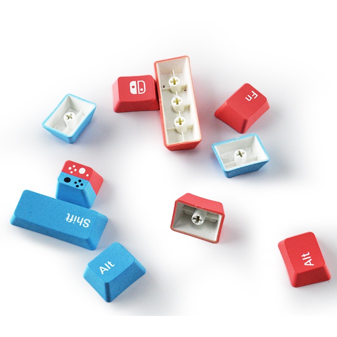 Bộ 10 keycap thay thế phím chức năng dành cho bàn phím cơ chất liệu PBT profile OEM