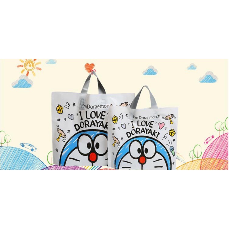 Túi xách tote nhựa in họa tiết hoạt hình dễ thương dành cho nữ
