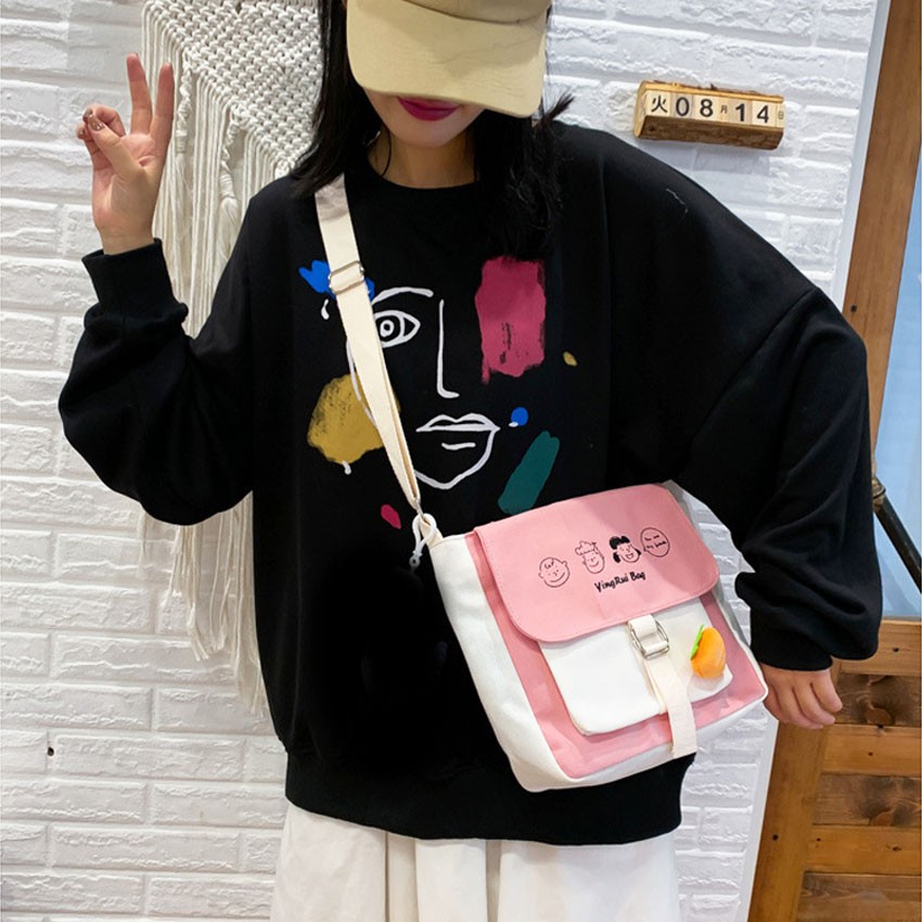 Túi đeo chéo nữ YingRui phong cách Hàn Quốc (T1016), túi đeo nữ thời trang rất dễ thương