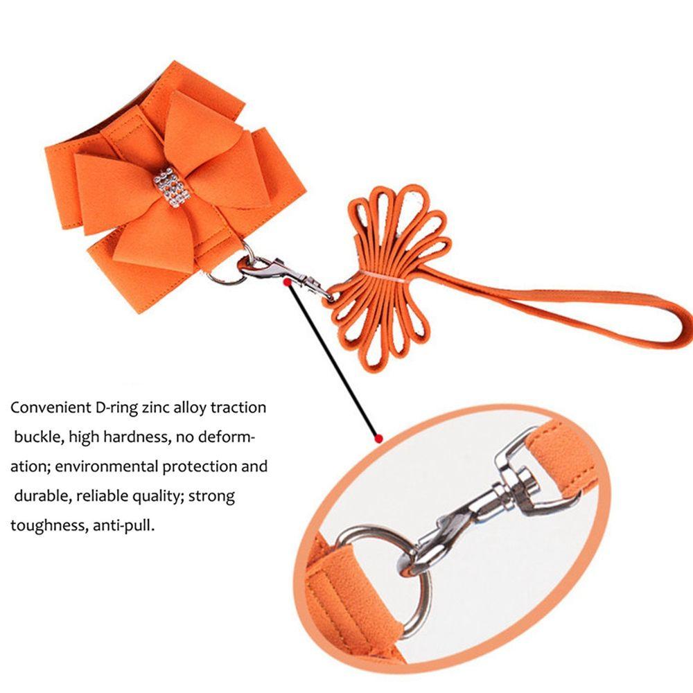 Dây Dắt Chó AUGUSTINA Lấp Lánh|Vòng Cổ MềM MạI Cho Thú Cưng Chihuahua Yorkie