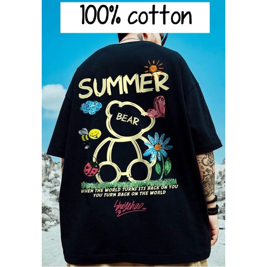 Áo thun tay lỡ form rộng unisex MSP14088