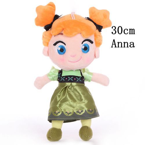 DISNEY Thú Nhồi Bông Hình Nhân Vật Elsa Và Anna Trong Phim Frozen 50cm