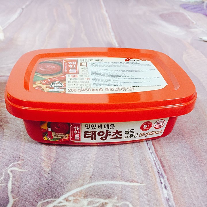 COMBO 4 HỘP TƯƠNG ỚT HÀN QUỐC GOCHUJANG NHẬP KHẨU - hộp 200gr