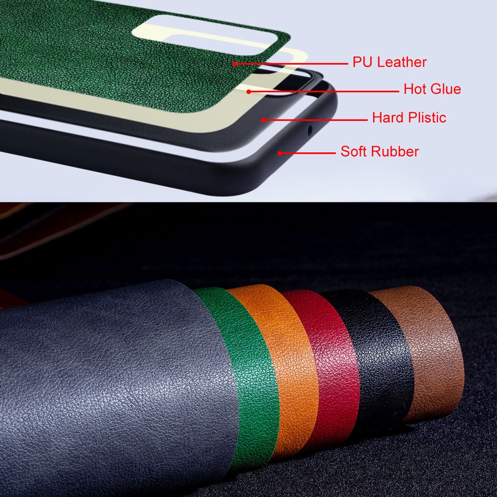 Aio Ốp Điện Thoại Da pu Màu Trơn Trọng Lượng Nhẹ Cho xiaomi 13 pro