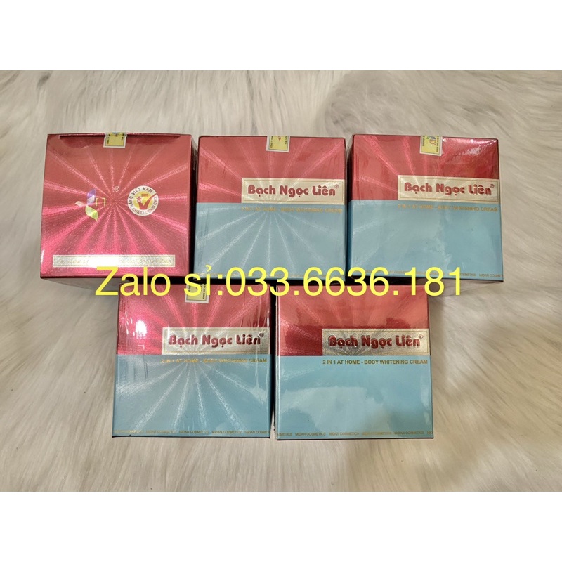 { 165k 1 hủ } combo 5 hủ kem bạch Ngọc liên hủ 90g chuẩn hàng loại 1