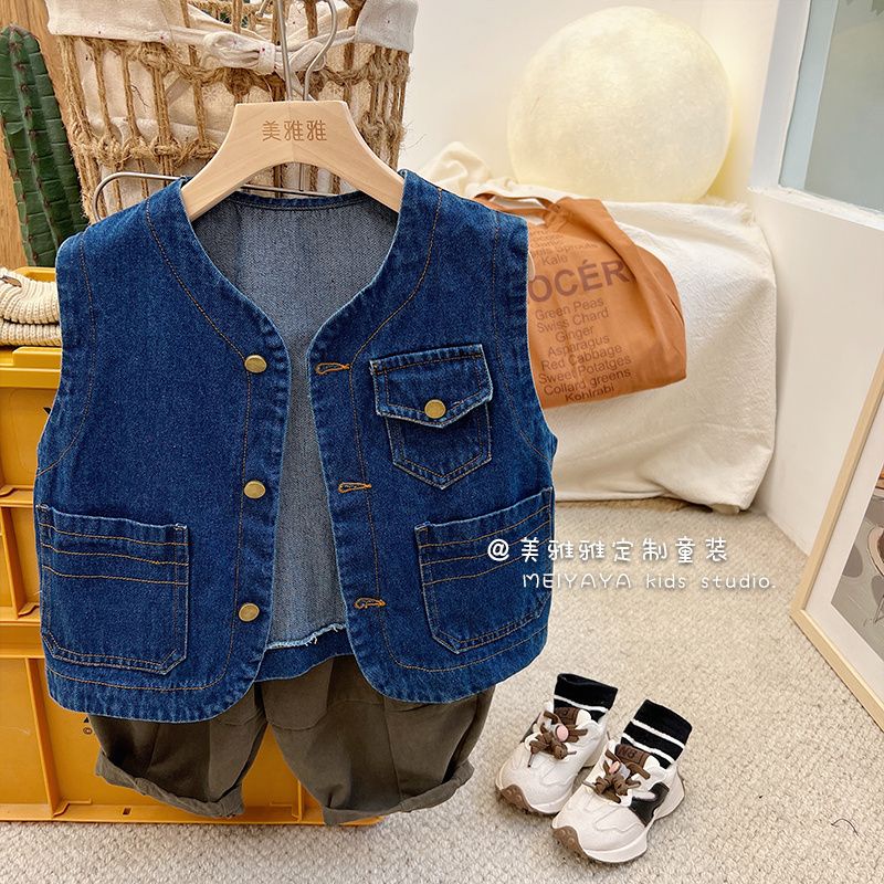 [Babycat] Hàng Có Sẵn Áo Thun Tay Dài + Quần Dài Phong Cách Hàn Quốc Nhật Bản Thời Trang Mùa Thu &lt; Mùa Thu &gt; Chính Hãng Cho Bé