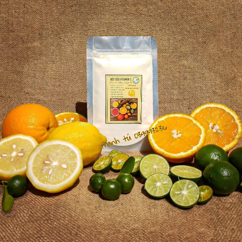 100g bột dẻo đắp mặt vitamin c hàng cao cấp