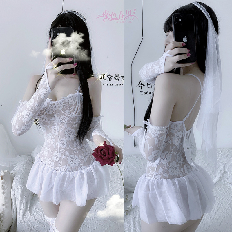 Set đồ ngủ hóa trang cô dâu quyến rũ cho nữ | BigBuy360 - bigbuy360.vn