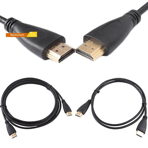 Cáp HDMI V1.4 1080P tốc độ cao dài 3/5/7/10ft cho HD TV LCD máy chiếu tiện dụng