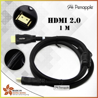 Cáp HDMI 2.0 ULTRA HD 2K 4K FULL HD 1080 3D 1m mét - sản xuất tại Hồng Kông