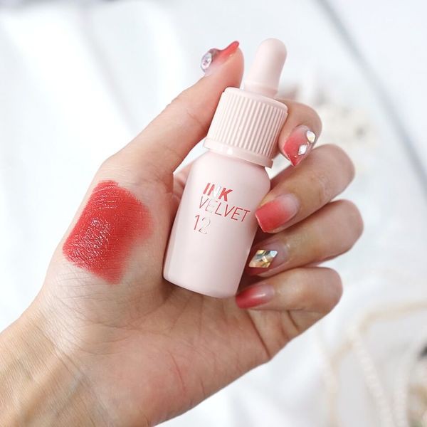 Son kem lì Peripera Ink V.elvet Limited Lip Tint vỏ hồng, bám siêu tốt - CSTOREVN