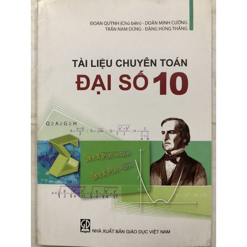 Sách - Tài liệu Chuyên Toán Đại số 10