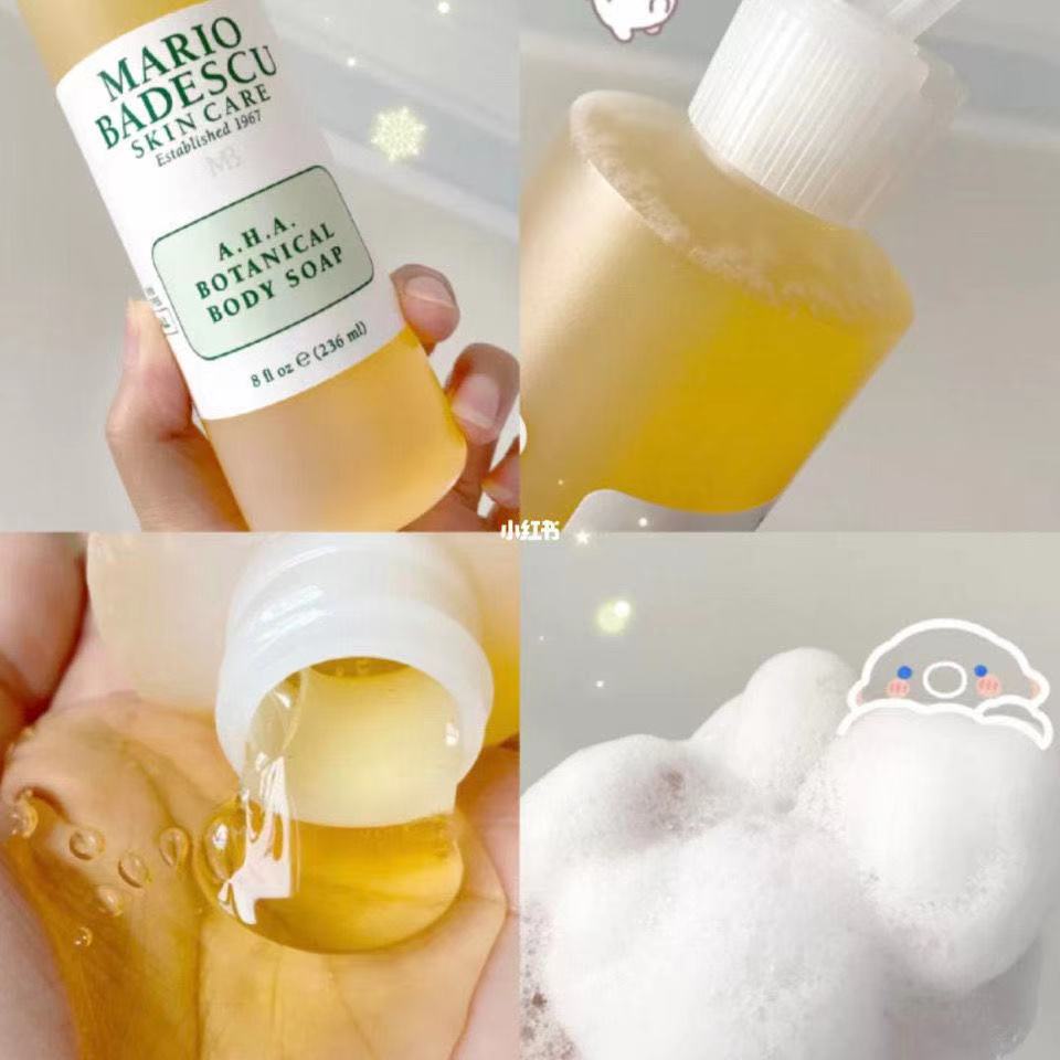 Sữa Tắm Axit Trái Cây Mario Badescu MB AHA 236ml/472ml Chăm Sóc Cơ Thể