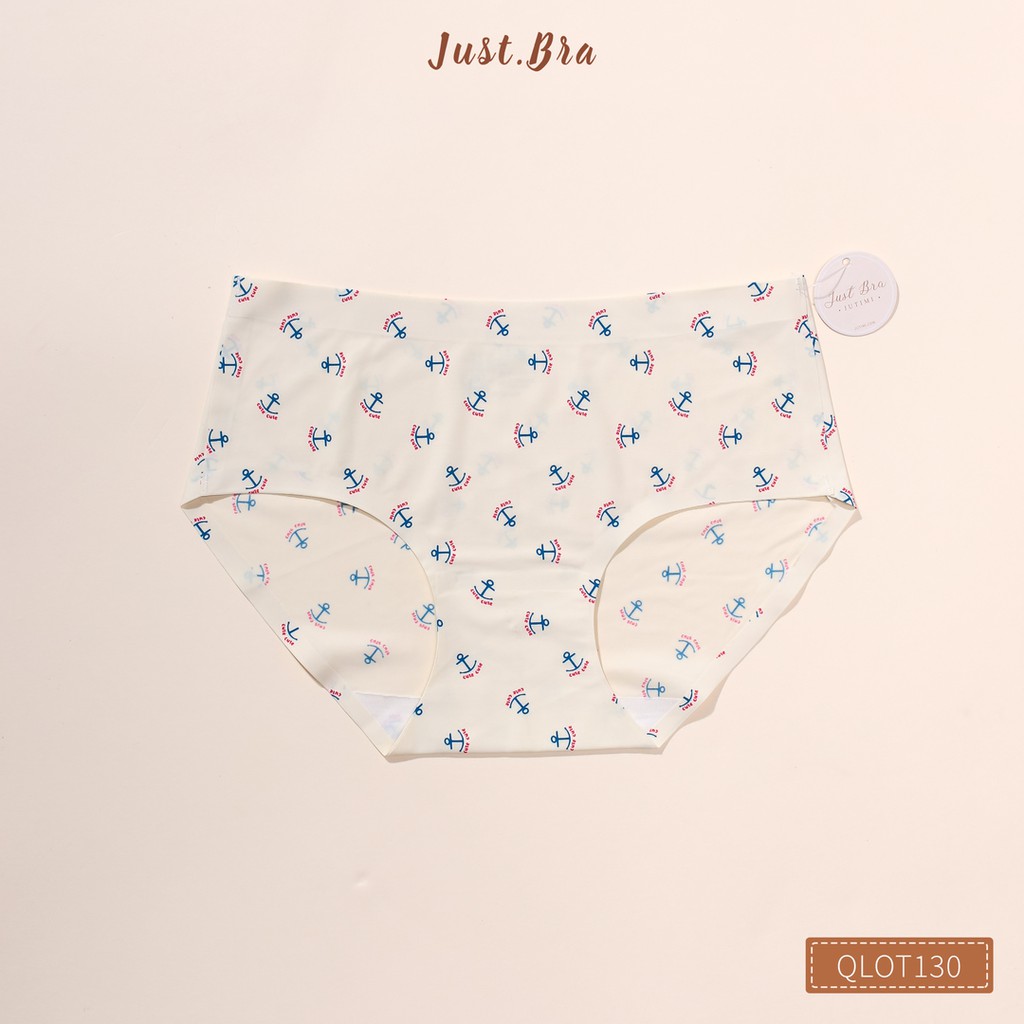 Quần lót Just Bra chất liệu su không lộ viền, họa tiết đáng yêu QLOT130 | BigBuy360 - bigbuy360.vn