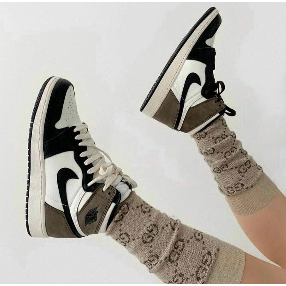 ⚡️Sale Sốc⚡️ Giày air Jodan 1 high Nâu đen cao cổ hàng cao cấp, Giày thể thao jordan 𝐜ổ 𝐜𝐚𝐨