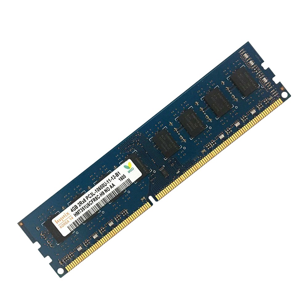 Ram Máy Tính Hynix 4gb Ddr3 Pc3L-10600U 1333mhz 240pin Cl9 1.35v Pc