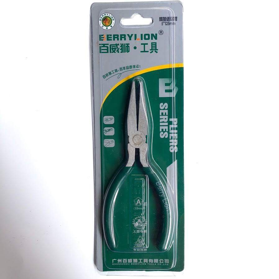 Kìm nhọn 5" (125mm) Berrylion