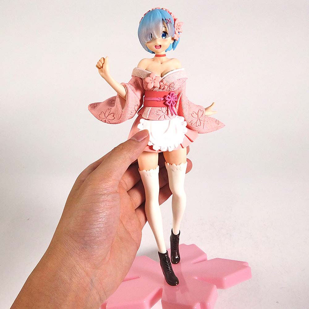 Mô Hình Nhân Vật Rem Hoạt Hình Anime Bằng Pvc 23cm