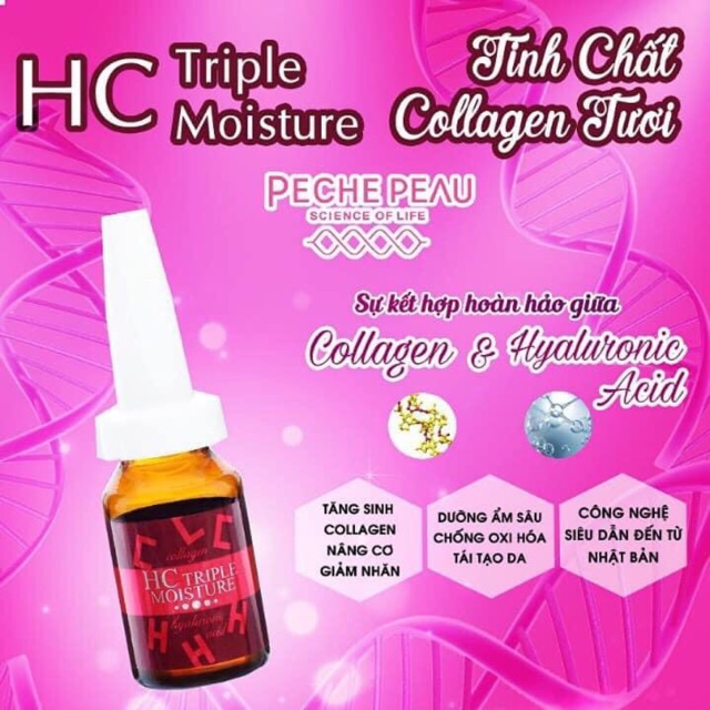 Collagen tươi peche peau chính hãng nhật bản