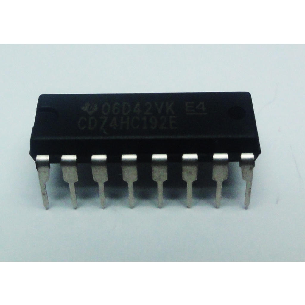 IC số 74HC192E (74192) / DIP-16 / Up&Down Decade Counters / Linh Kiện Điện Tử