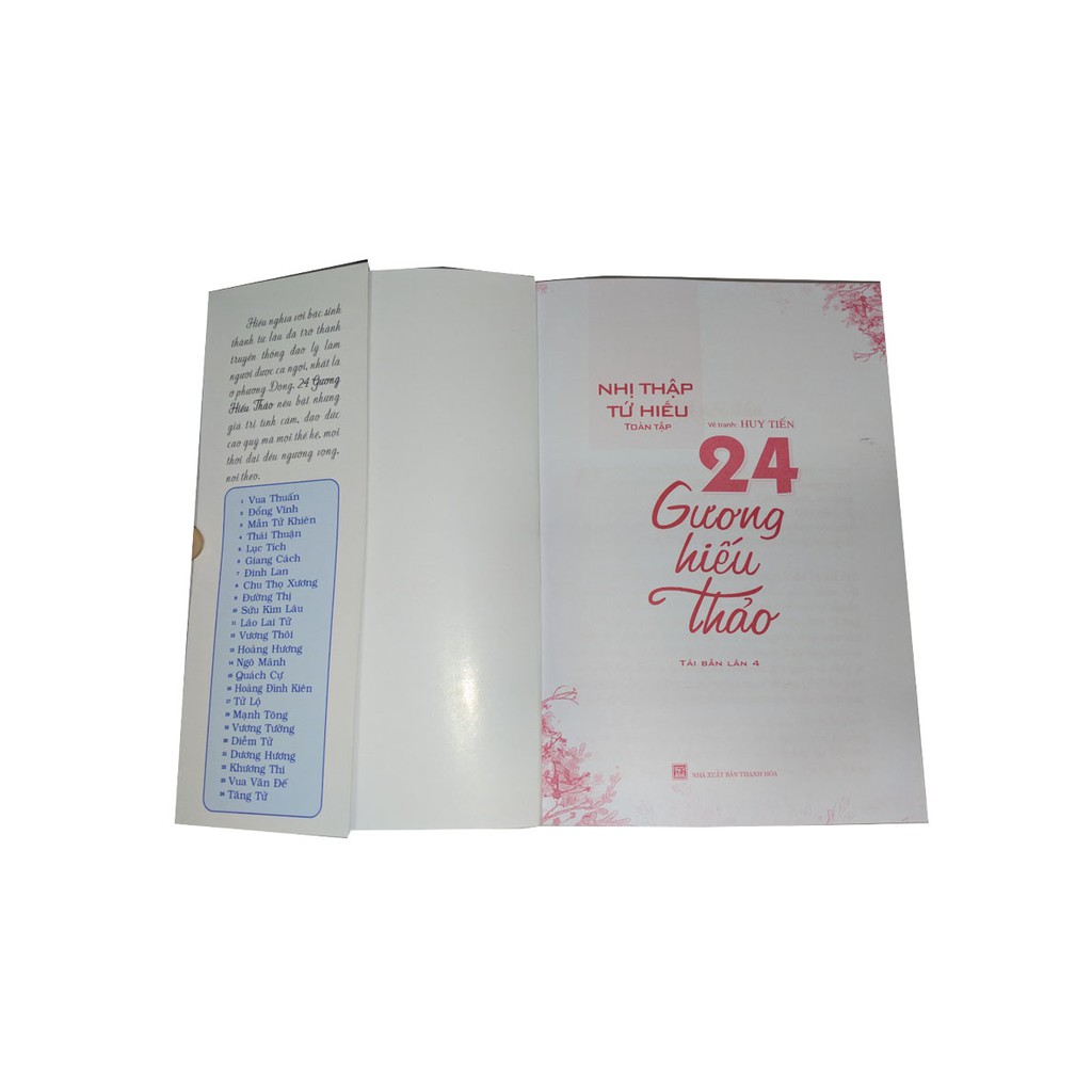 Sách - Nhị Thập Tứ Hiếu Toàn Tập - 24 Gương Hiếu Thảo | BigBuy360 - bigbuy360.vn