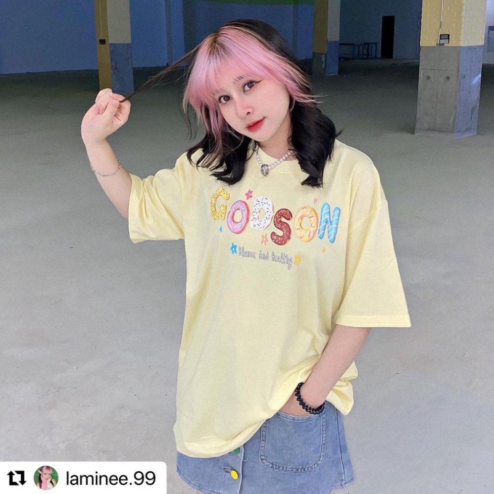 Áo thun Unisex Oversize cao cấp | Donut Tee basic