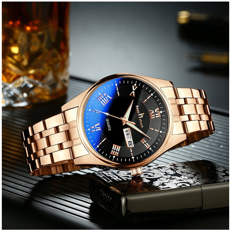 ĐỒNG HỒ NAM KEEP IN TOUCH 8196 DÂY THÉP HÀNG CHÍNH HÃNG Bán lẻ giá sỉ