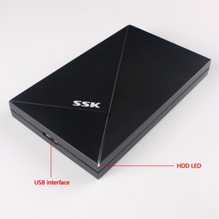 Box HDD 2.5" SSK SATA USB 3.0 CHÍNH HÃNG