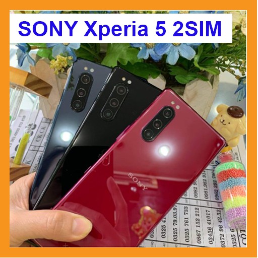 Điện thoại SONY Xperia 5 quốc tế, 2 SIM chuẩn zin áp suất, máy cực đẹp