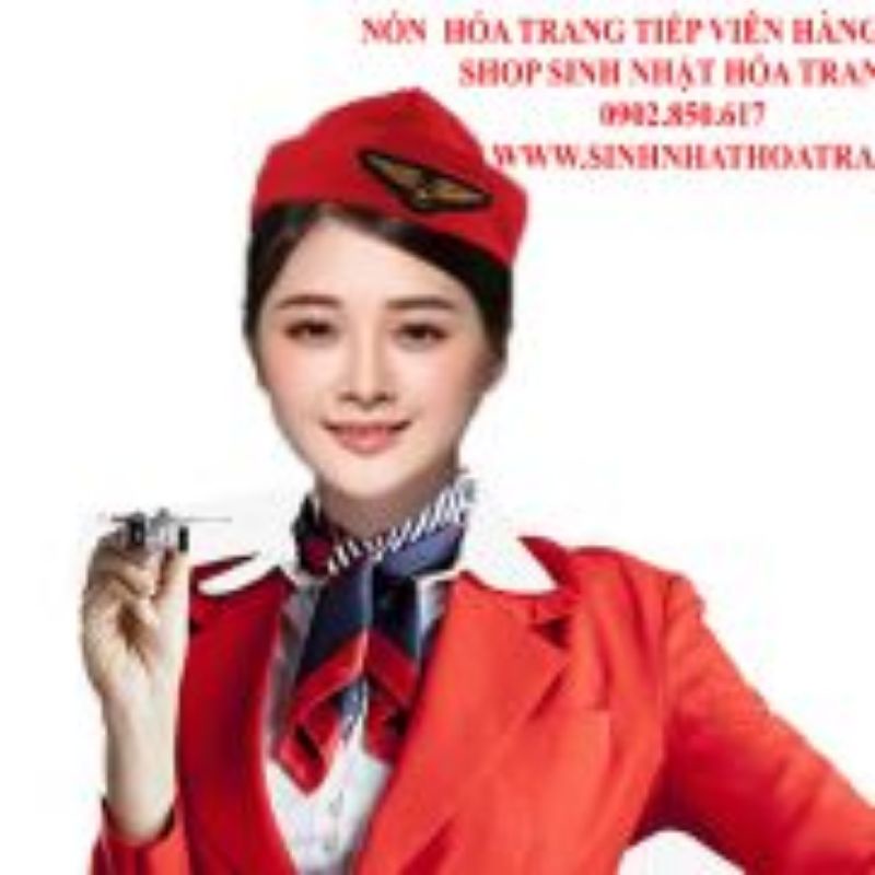 Nón hóa trang tiếp viên hàng không, nguoi lớn