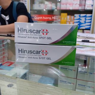 Hiruscar Anti-Acne spot gel chăm sóc da mụn cực hiệu quả